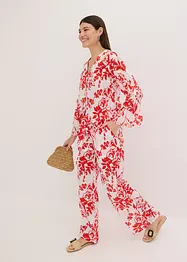 Pantalon imprimé 100% coton, bonprix