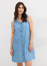 Robe en jean 100% coton, bonprix
