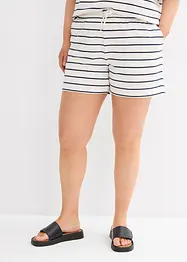 Short en molleton de coton mélangé, bonprix
