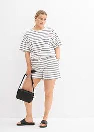 Short en molleton de coton mélangé, bonprix