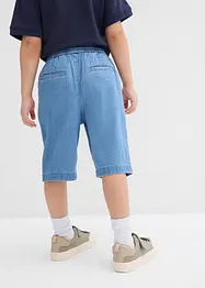 Schlupf Stretch-Jeans-Bermuda, Regular Fit, bonprix