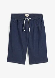 Schlupf Stretch-Jeans-Shorts, Regular Fit, bonprix