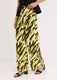 Pantalon en jersey texturé, bonprix