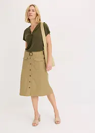T-shirt avec anneau décoratif, bonprix