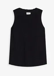 Stricktop aus Baumwolle mit Noppenstruktur, bonprix
