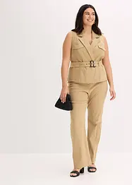 Gilet sans manches avec ceinture, bonprix