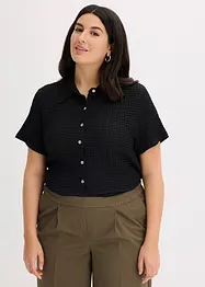 Chemisier en jersey texturé, bonprix