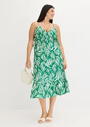 Robe imprimée à fines bretelles, bonprix