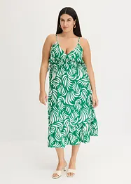 Robe imprimée à fines bretelles, bonprix