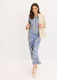 Chemisier en jersey à imprimé paisley, bonprix