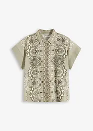 Chemisier en jersey à imprimé paisley, bonprix