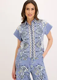 Chemisier en jersey à imprimé paisley, bonprix