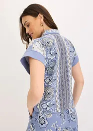 Chemisier en jersey à imprimé paisley, bonprix