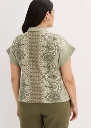 Chemisier en jersey à imprimé paisley, bonprix