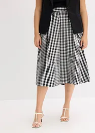 Jupe midi 100% coton, bonprix