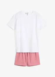 Shorty (2-tlg. Set) aus Musselin, bonprix