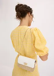 Sac à bandoulière aspect paille, bonprix