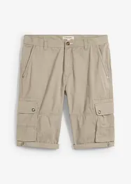 Cargo-Bermuda aus reiner Baumwolle, Regular Fit, bonprix