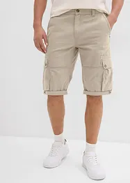 Cargo-Bermuda aus reiner Baumwolle, Regular Fit, bonprix