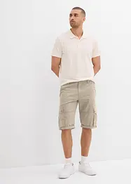 Cargo-Bermuda aus reiner Baumwolle, Regular Fit, bonprix