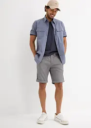 Chino-Bermuda aus reiner Baumwolle, Regular Fit, bonprix
