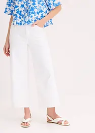 Jupe-culotte en coton mélangé extensible, bonprix
