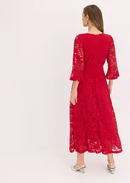 Robe en dentelle à volants, bonprix