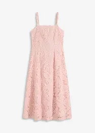 Robe en dentelle à bretelles, bonprix