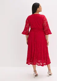 Robe en dentelle à volants, bonprix