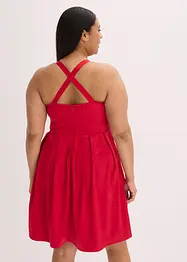 Robe courte en satin brillant, bonprix