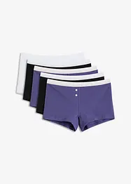 Lot de 5 boxers femme, bonprix