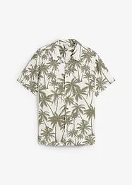 Chemise manches courtes Slim en viscose, bonprix