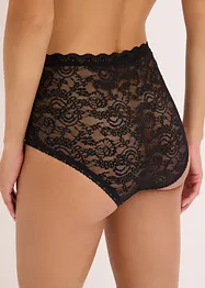 Lot de 3 slips taille haute en dentelle, bonprix