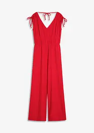Jumpsuit aus strukturiertem Crêpe, bonprix