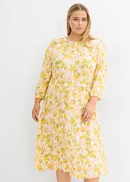 Robe en viscose froissée, bonprix