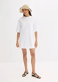Shirtkleid aus schwerer Bio-Baumwolle, bonprix