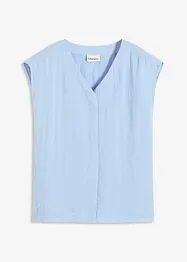 Chemisier sans manches en viscose mélangée, bonprix