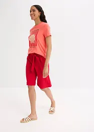 T-Shirt aus reiner Baumwolle, bonprix