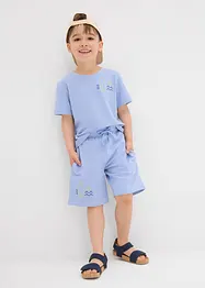 T-shirt et short (ens. 2 pces) en maille piquée de coton, bonprix