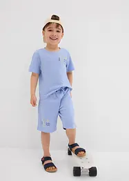 T-shirt et short (ens. 2 pces) en maille piquée de coton, bonprix