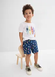 T-shirt et short 100% coton (ens. 2 pces), bonprix