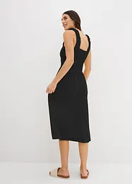 Robe légèrement évasée en jersey coton et viscose, bonprix