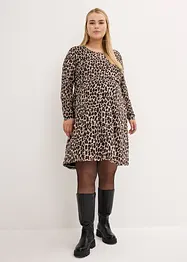 Robe 2en1 de grossesse et d'allaitement avec imprimé léopard, bonprix
