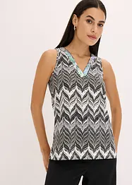 Haut à sequins, bonprix