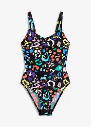Maillot 1 pièce sculptant, maintien léger, bonprix