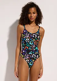 Maillot 1 pièce sculptant, maintien léger, bonprix