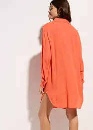 Lange Strandbluse aus fließender Viskose, bonprix