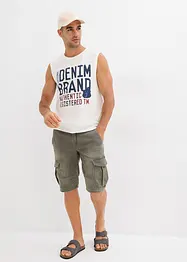 Lot de 2 débardeurs 100% coton, bonprix