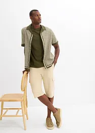 Bermuda cargo en molleton 100% coton, bonprix