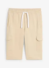 Bermuda cargo en molleton 100% coton, bonprix